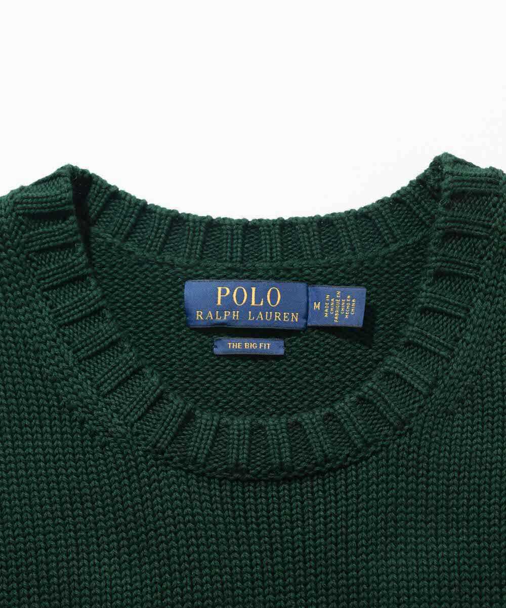 “POLO”ロゴ ビッグフィットセーター