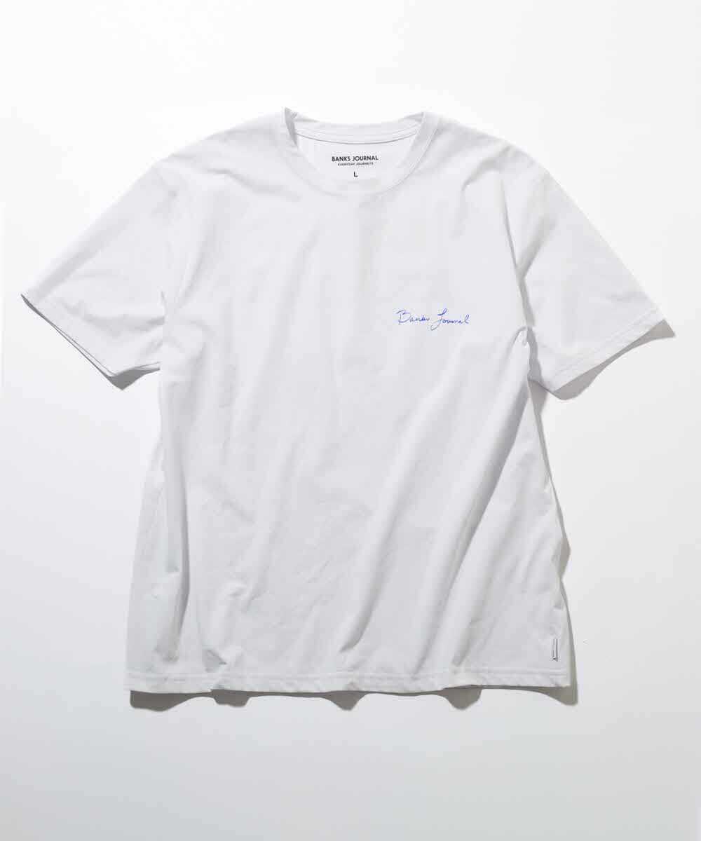 別注限定 速乾素材 バックプリントTシャツ