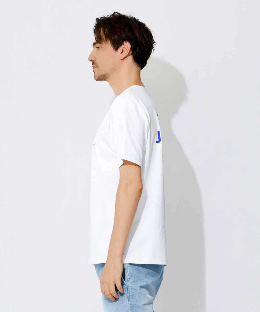 別注限定 速乾素材 バックプリントTシャツ