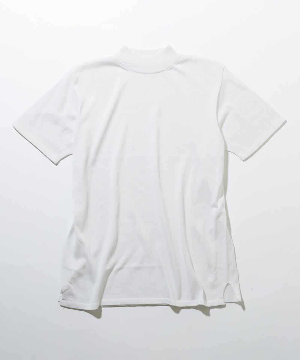 WHOLE/ホールホールガーメント モックネックTシャツ
