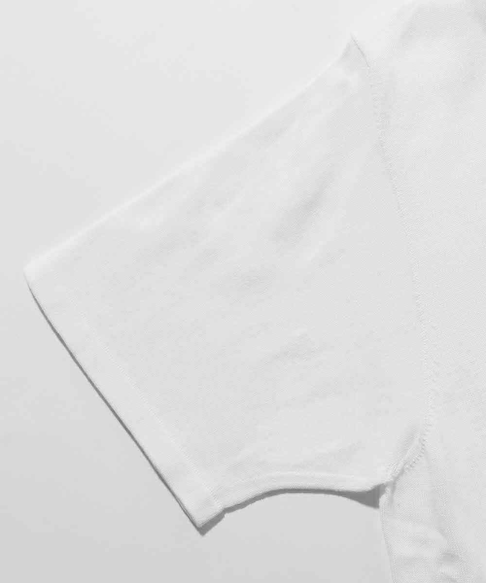 WHOLE/ホールホールガーメント モックネックTシャツ