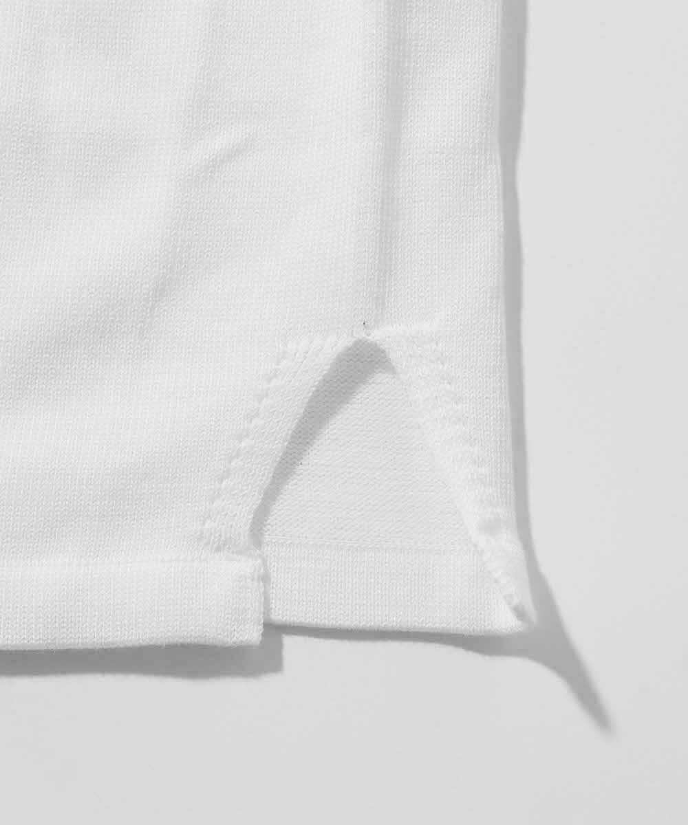 WHOLE/ホールホールガーメント モックネックTシャツ