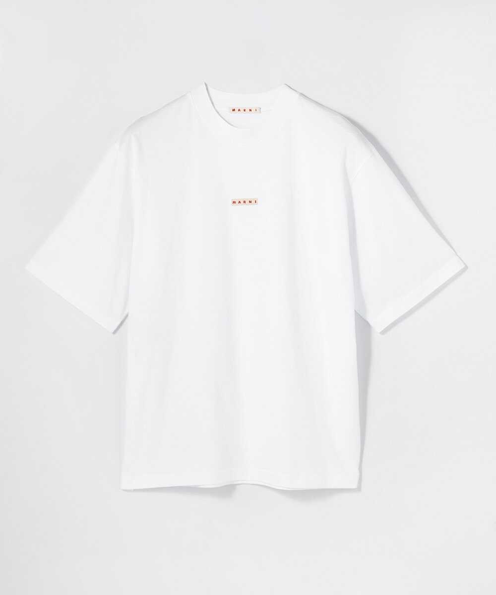 ボックスロゴ クルーネックTシャツ