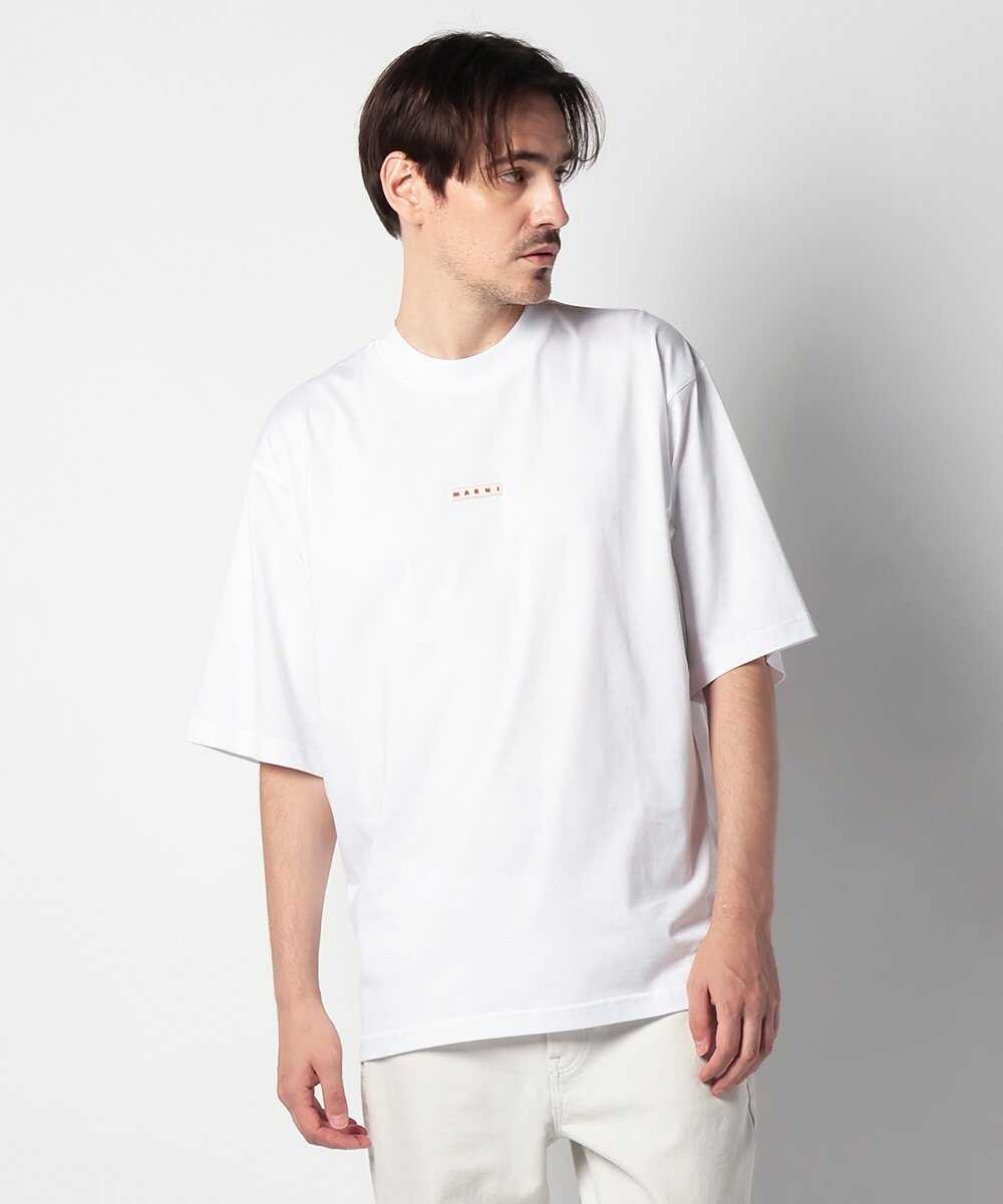 ボックスロゴ クルーネックTシャツ