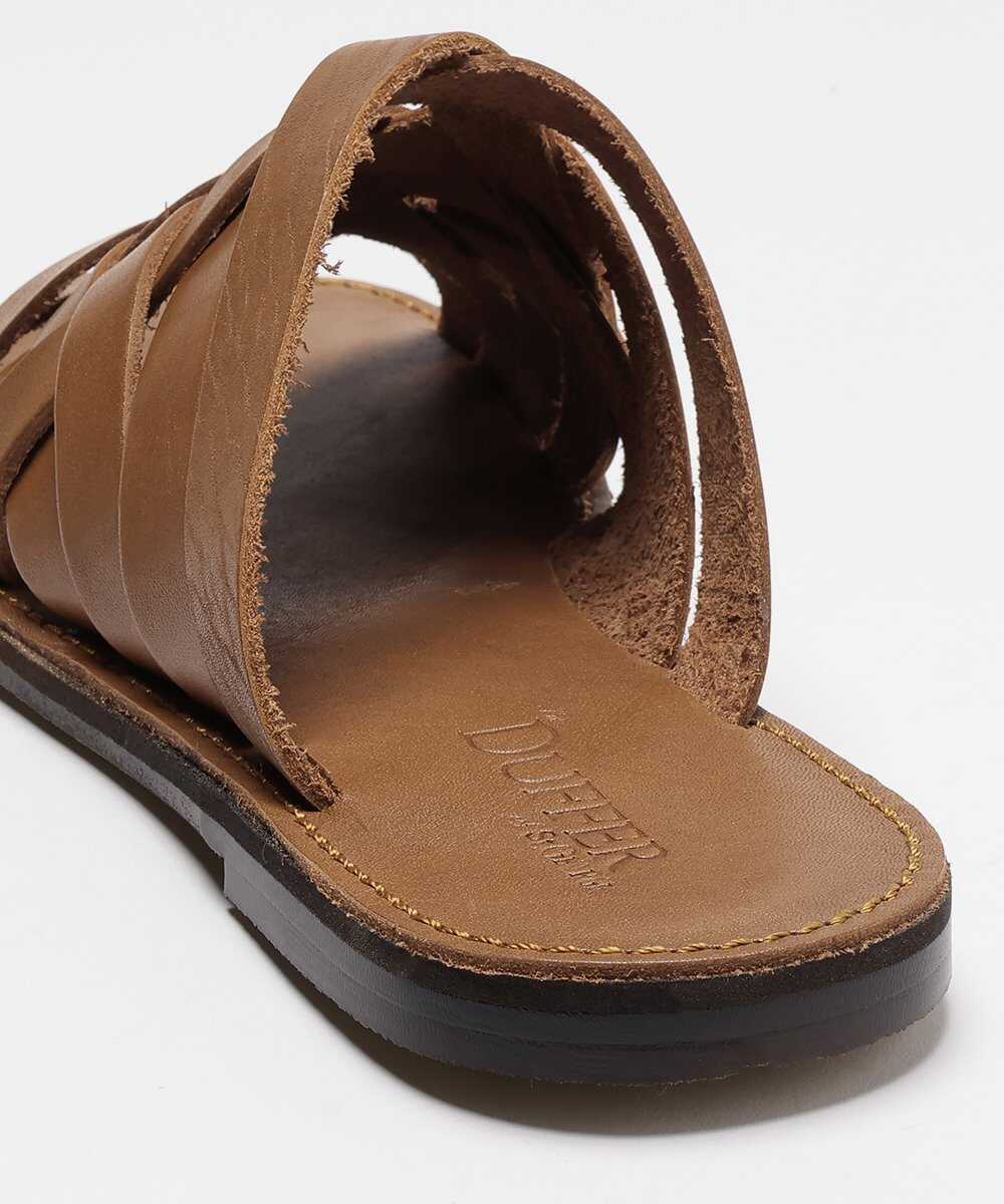 メッシュレザーサンダル