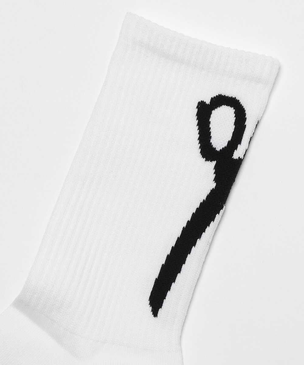 シザーズ刺繍ソックス