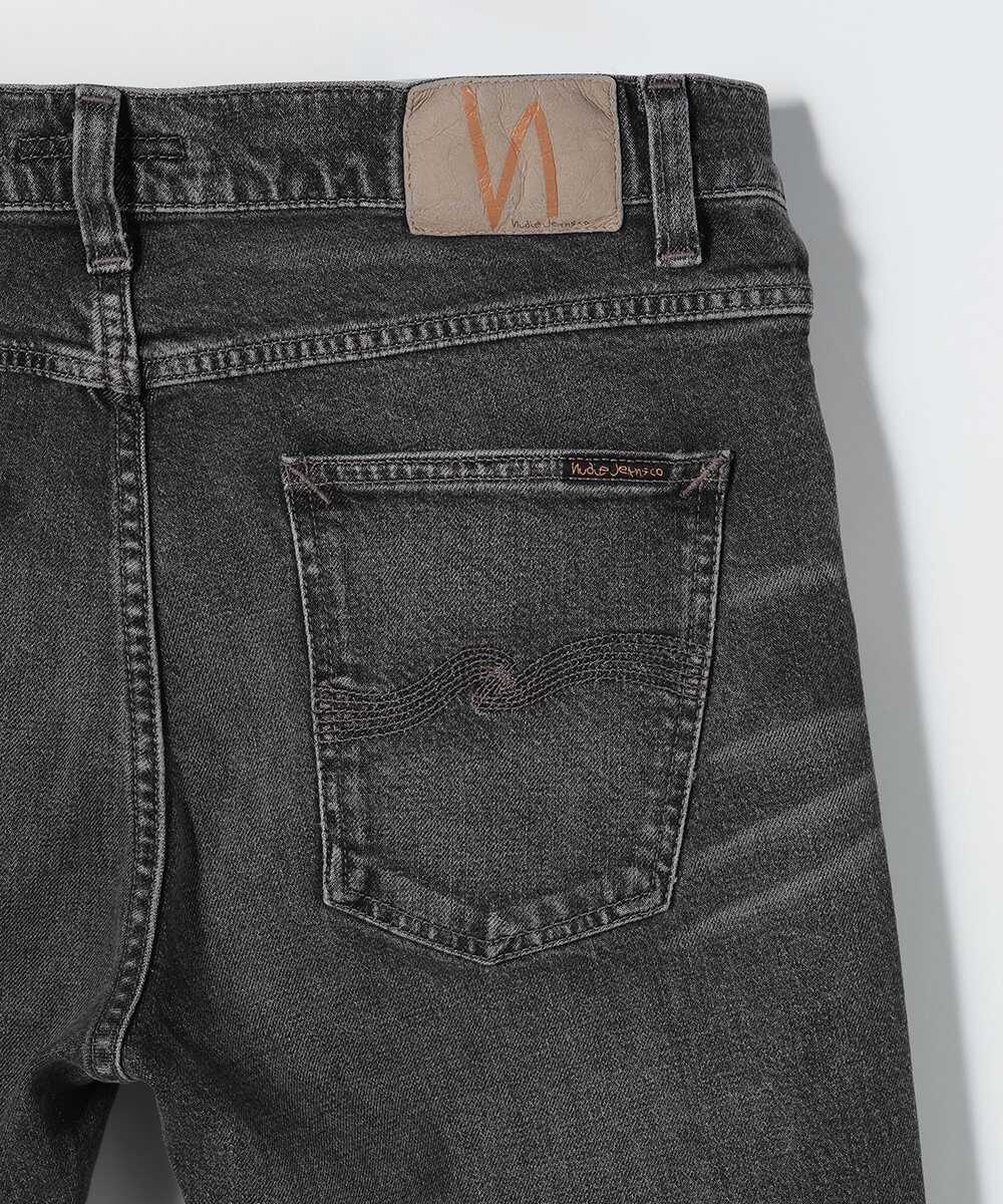 Lean Dean Grey Hurricane/リーンディーン スリムテーパード デニムパンツ