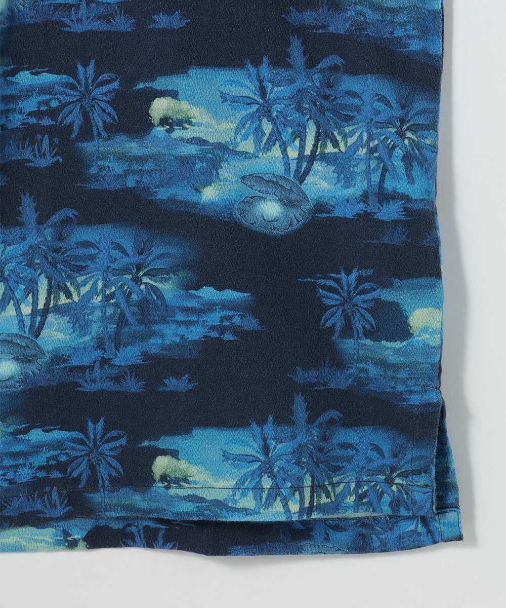 Arvid Pearls Hawaii Shirt Blueberry/アロハシャツ