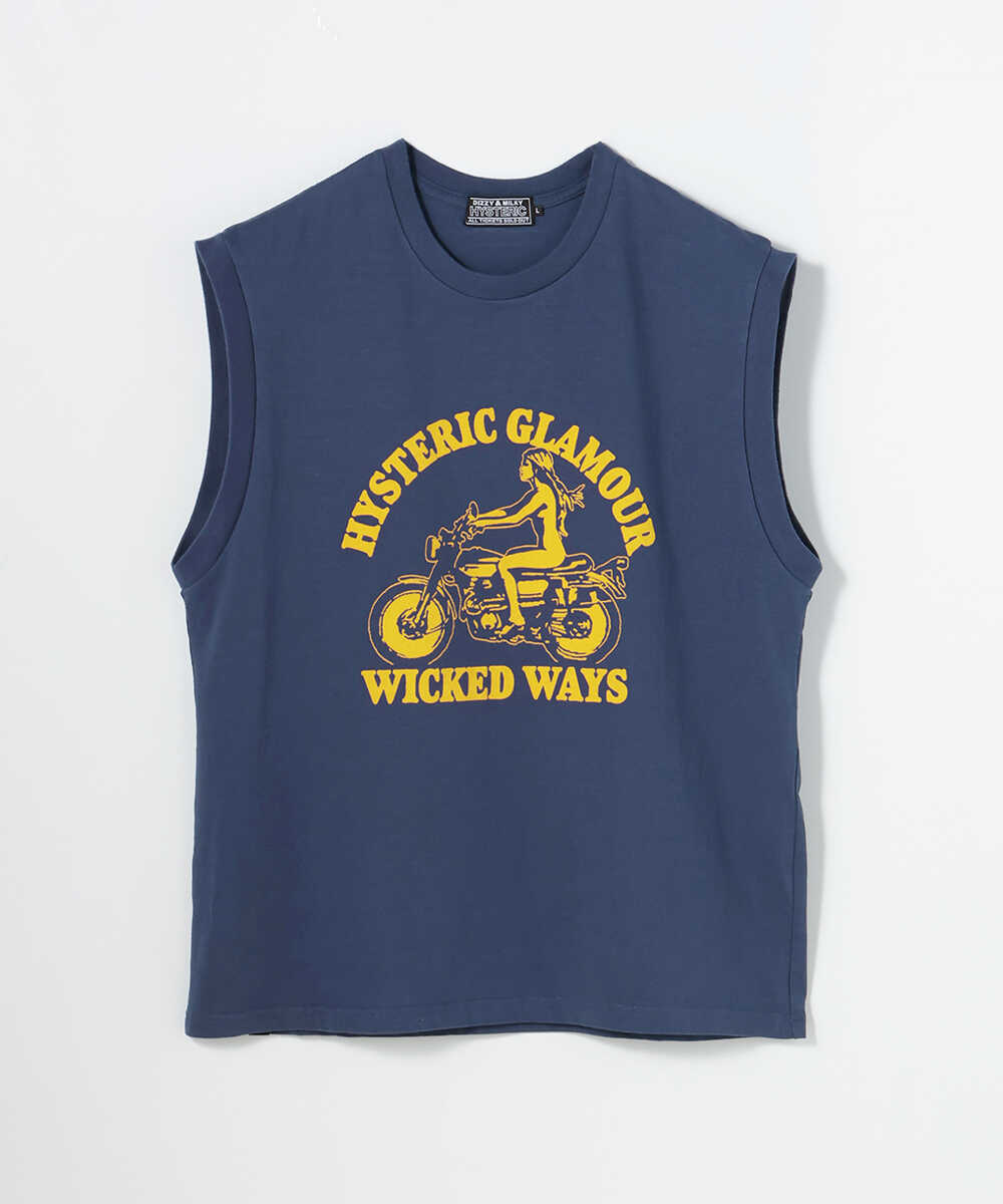 WICKED WAYS ノースリーブTシャツ