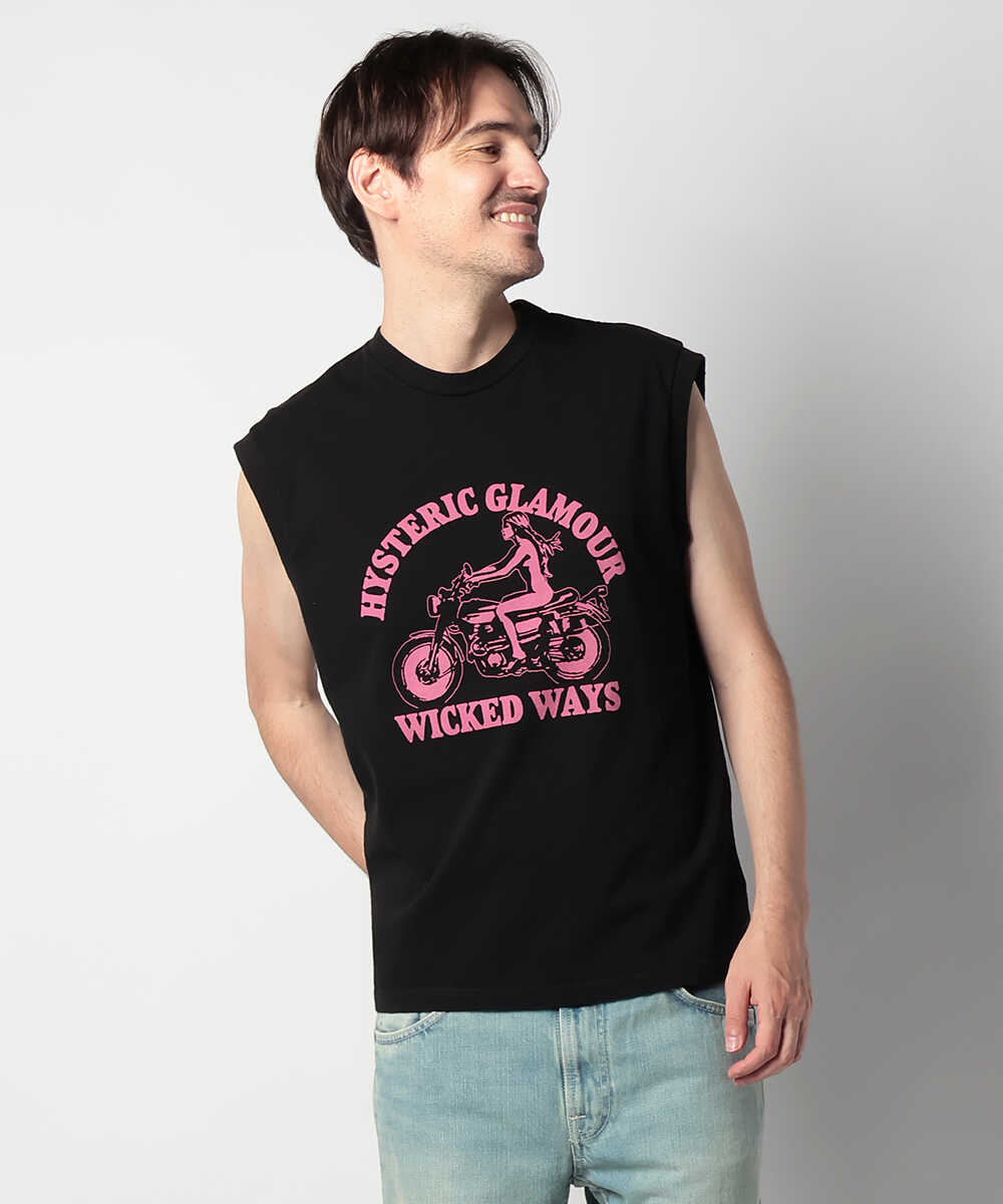 WICKED WAYS ノースリーブTシャツ
