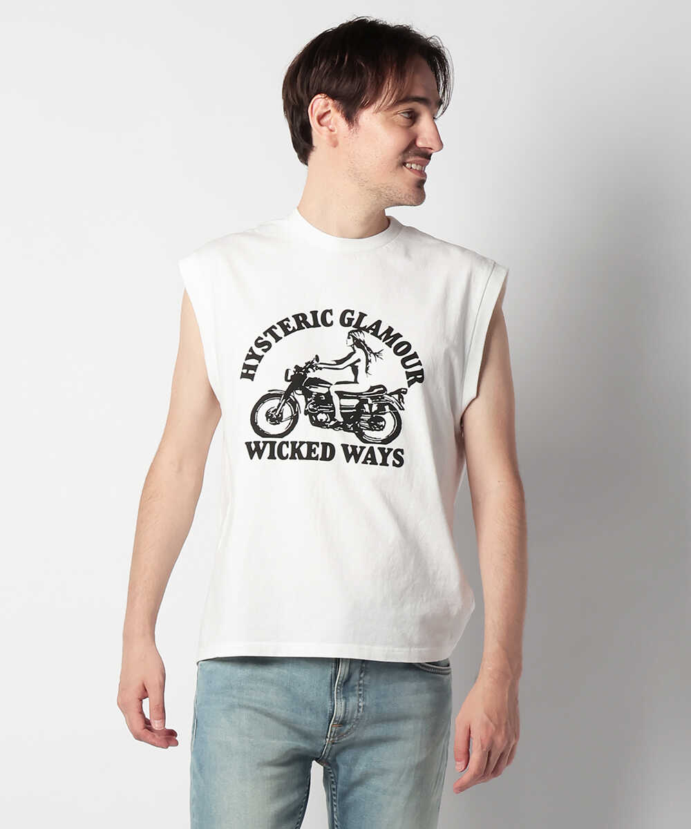 WICKED WAYS ノースリーブTシャツ