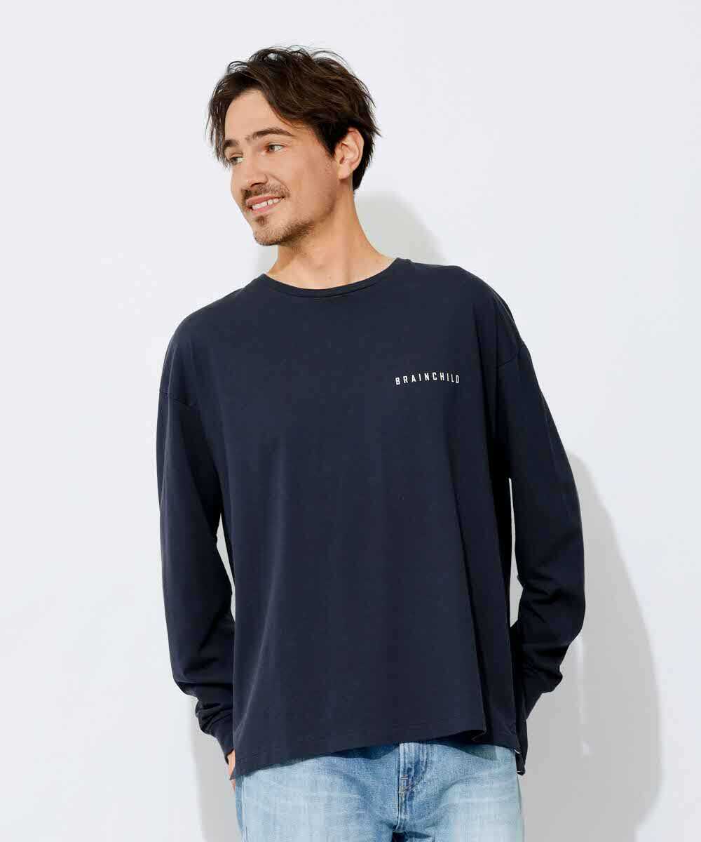 別注限定  サーフ バックプリント ロゴロンT