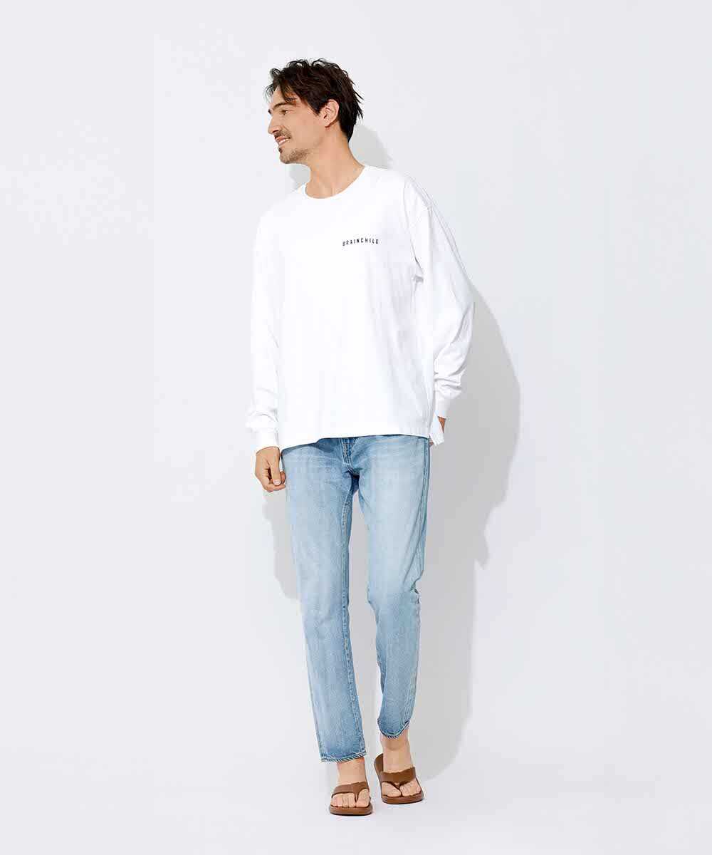 別注限定  サーフ バックプリント ロゴロンT