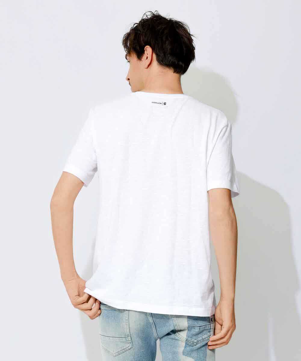 〈オスクレン〉大人なモノクロパームツリーTシャツ