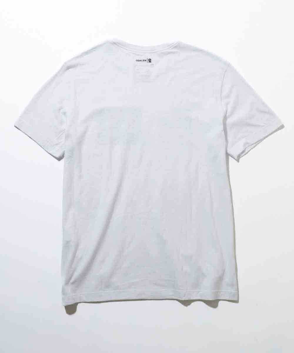 〈オスクレン〉大人なモノクロパームツリーTシャツ