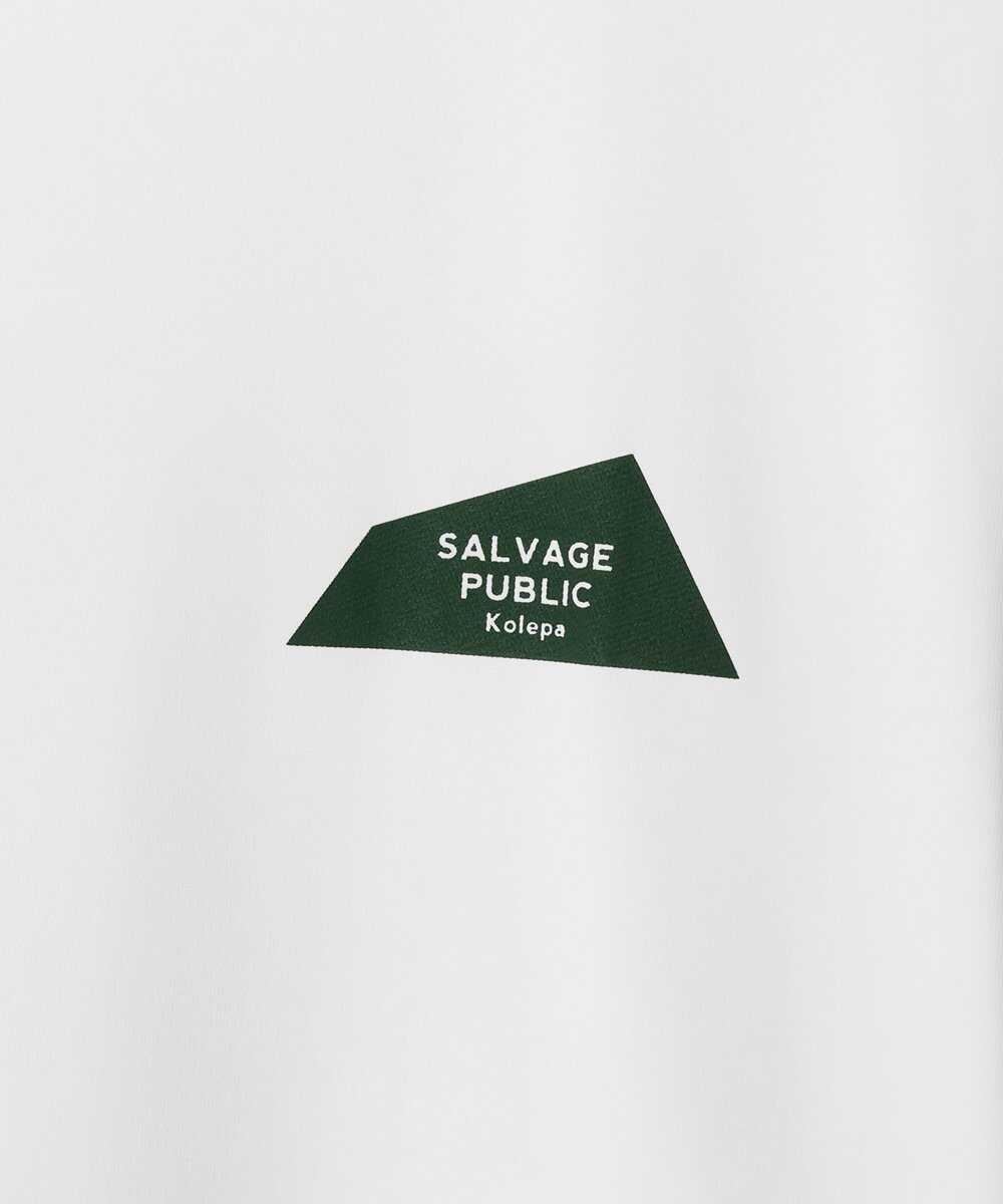  遮熱 UVカット モックネック ロゴTシャツ