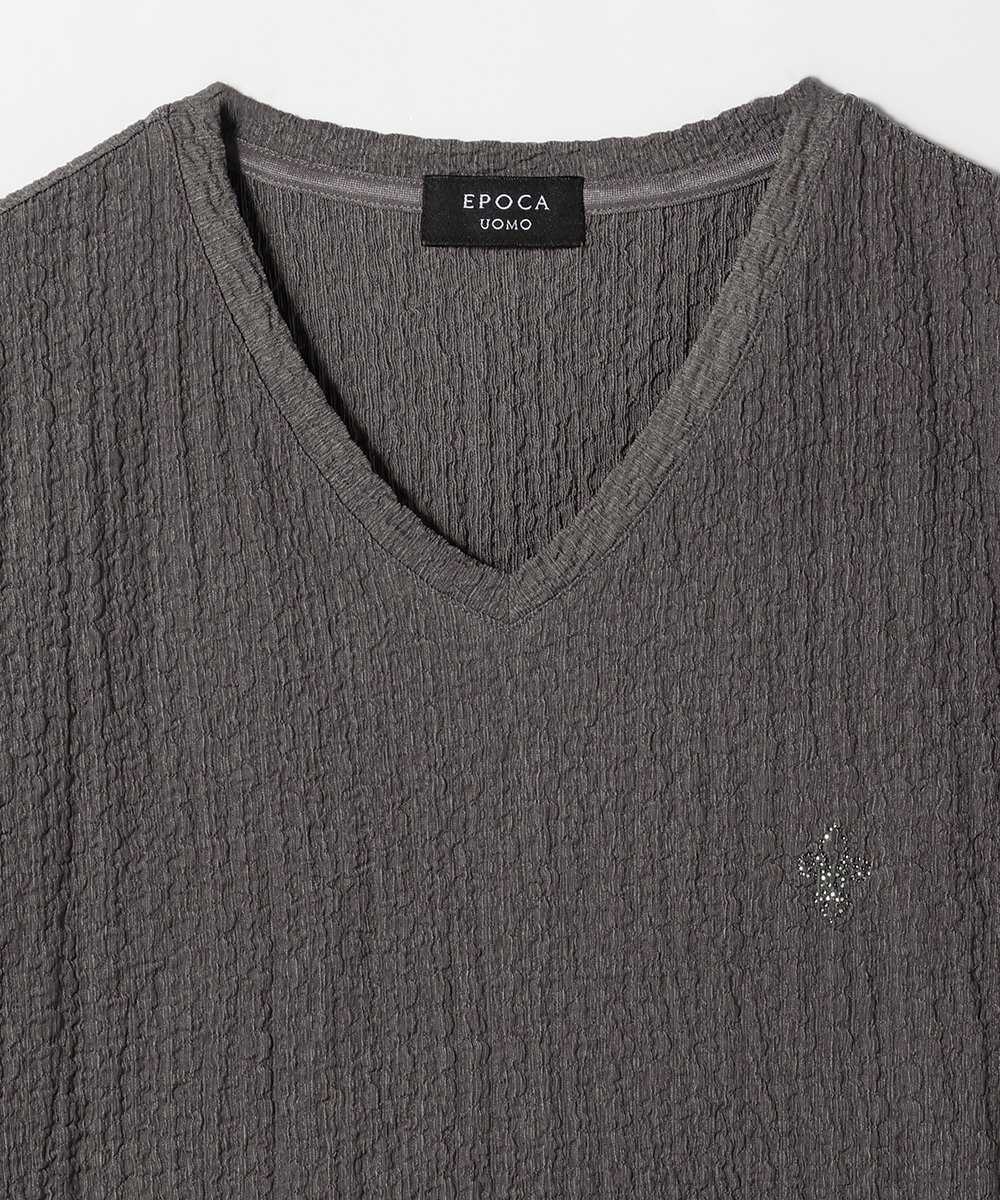 ワッシャー ストレッチTシャツ
