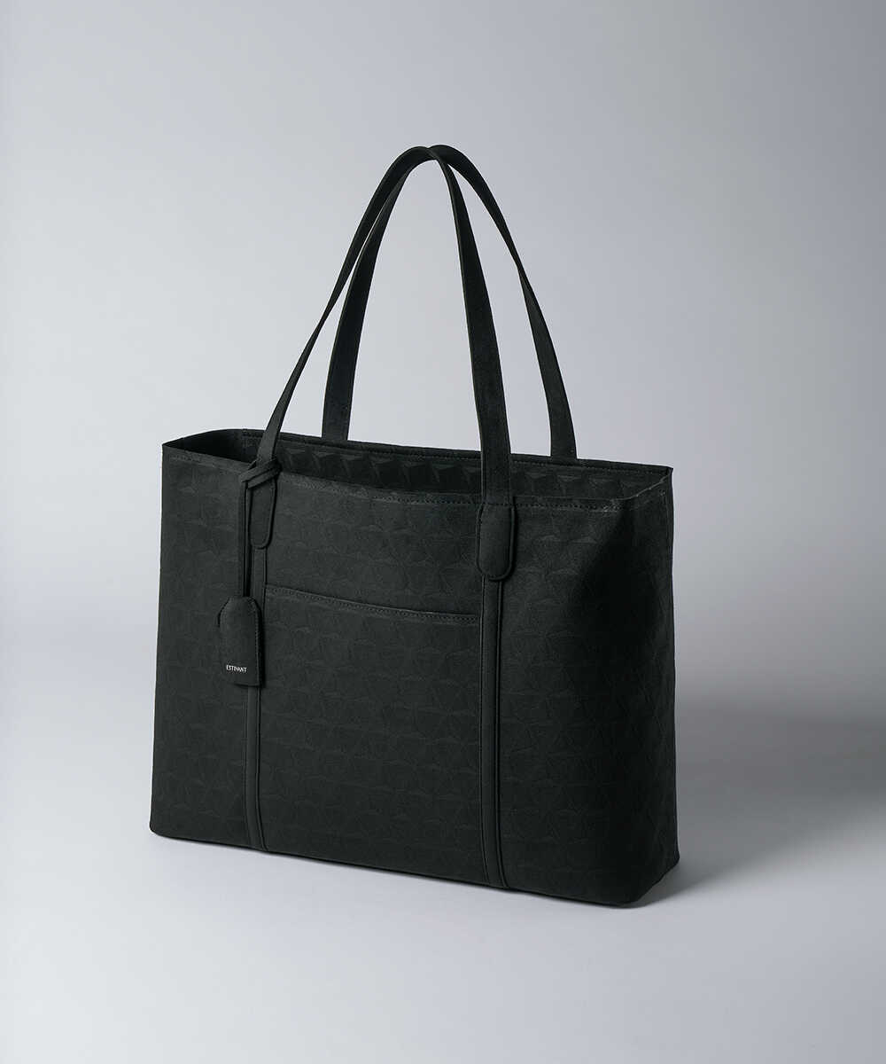 モノグラム柄 ジップトートバッグ M ウルトラスエード Ultrasuede
