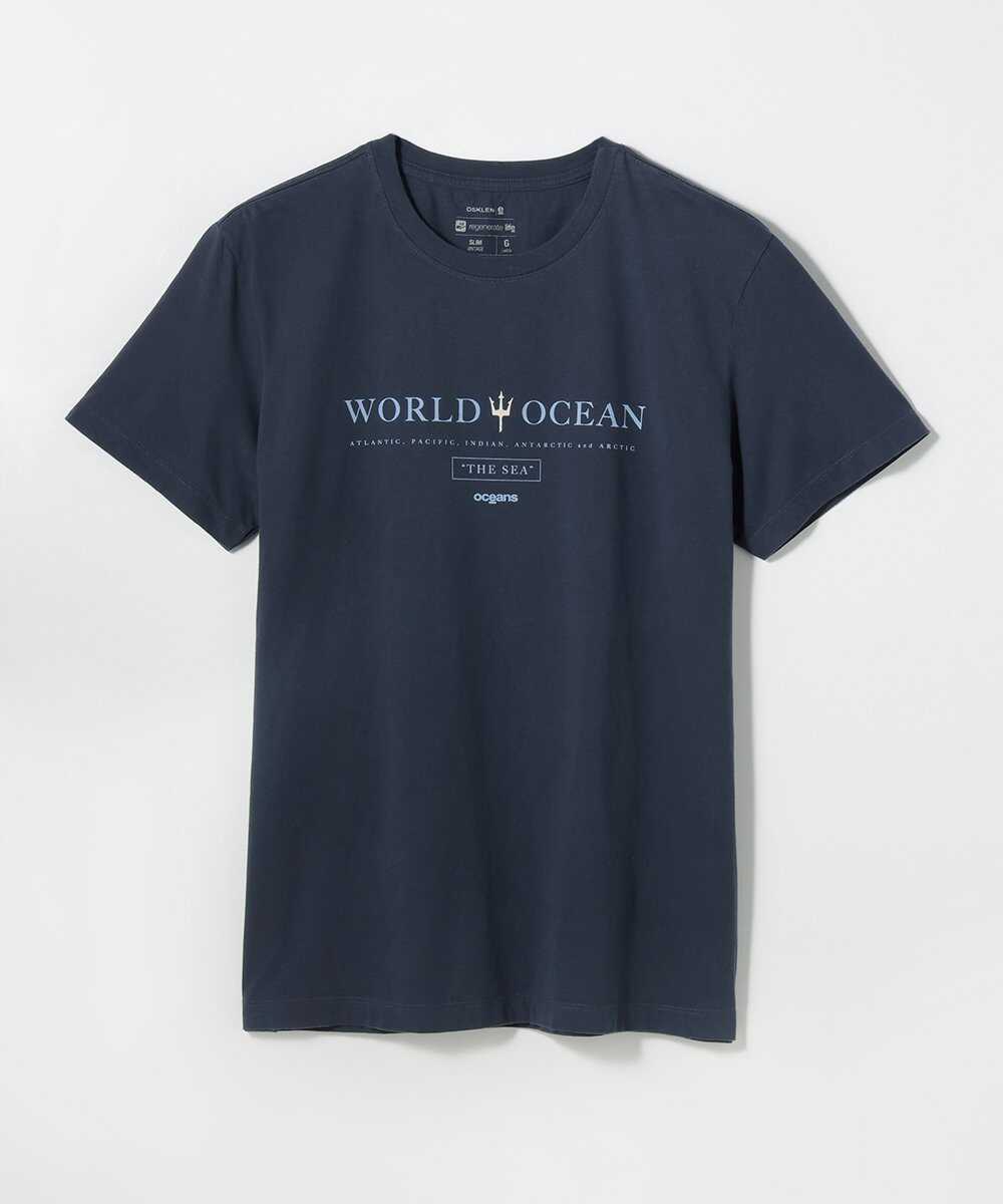 〈オスクレン〉古着感あふれるプリントTシャツ