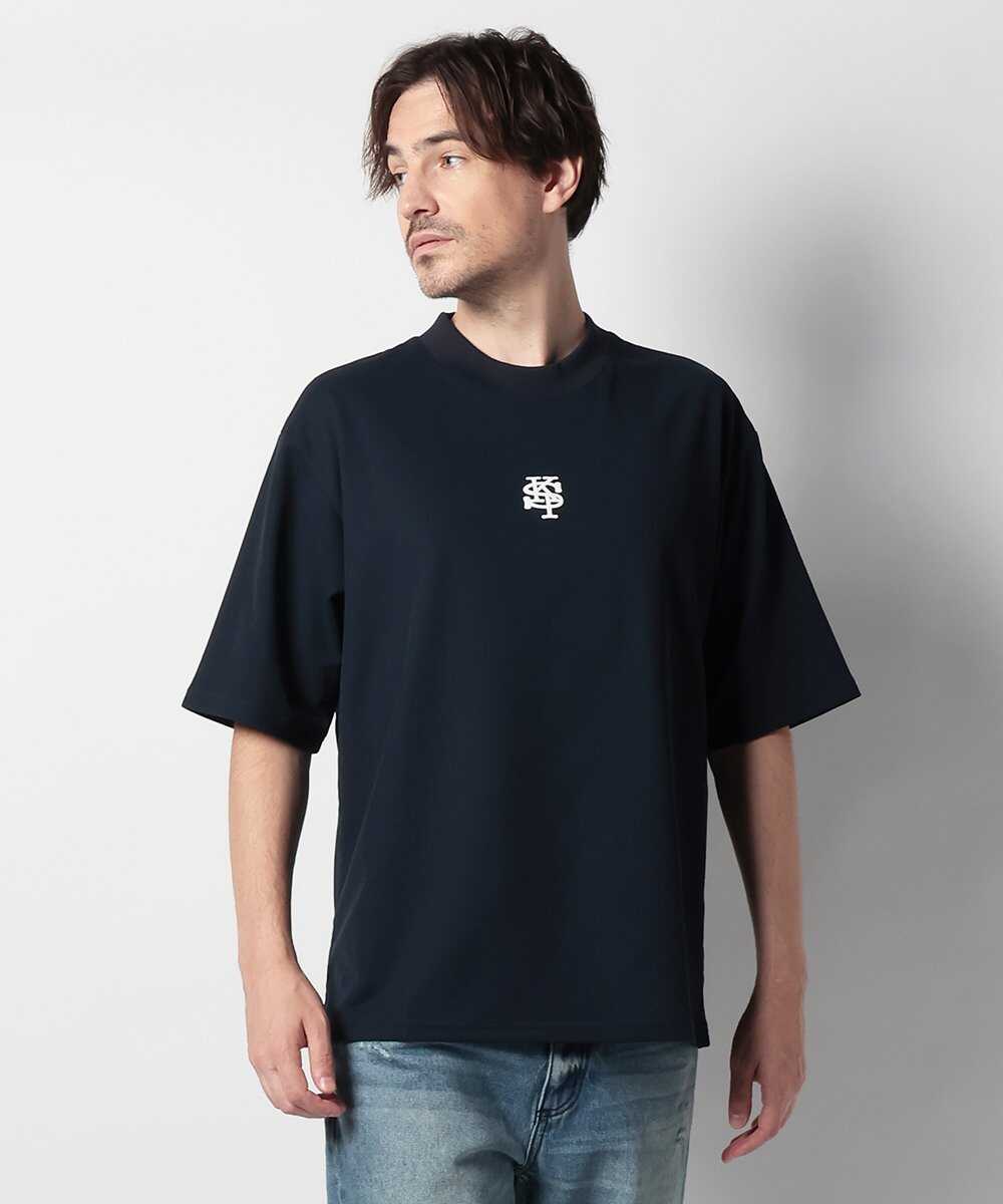 鹿の子クルーネック ベースボールTシャツ