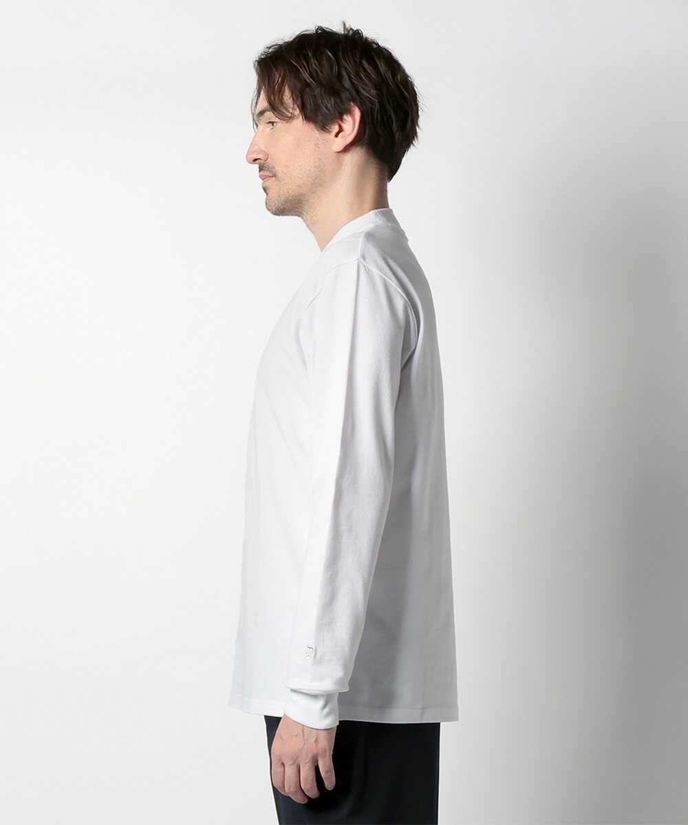 アクロクリア ロングスリーブヘンリーネックTシャツ