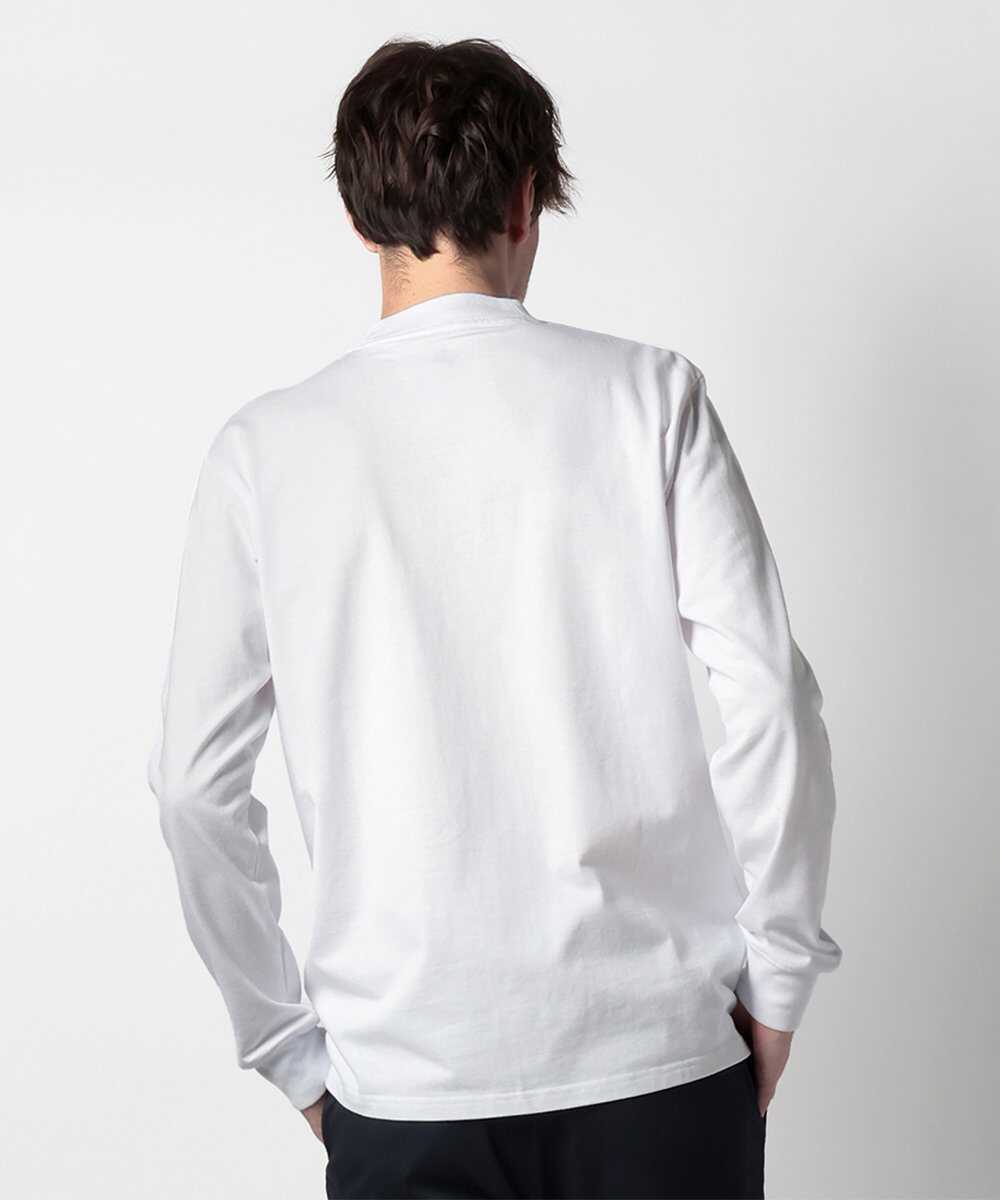 アクロクリア ロングスリーブヘンリーネックTシャツ