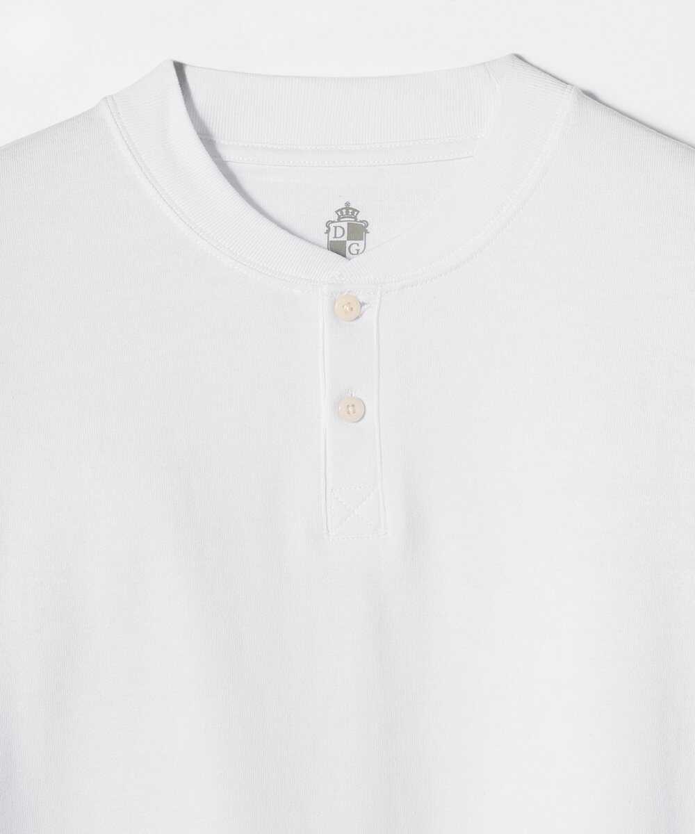 アクロクリア ロングスリーブヘンリーネックTシャツ