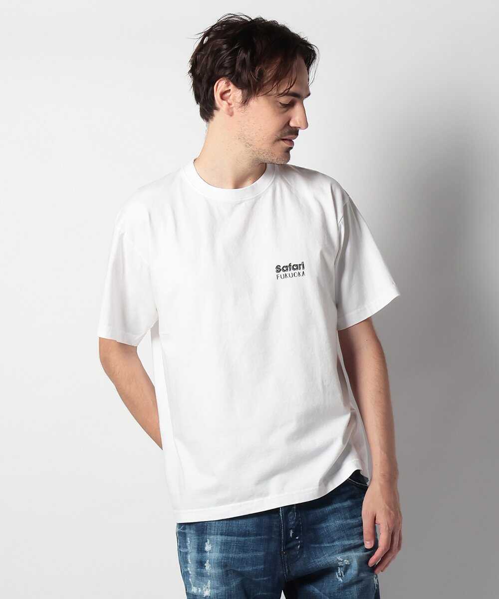 FUKUOKA  / 福岡 バックプリント マップTシャツ