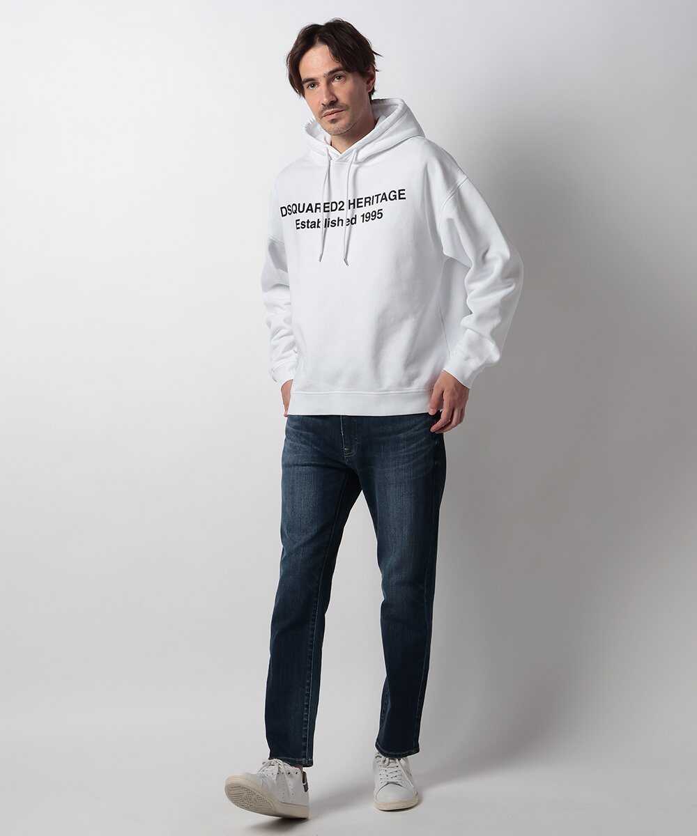 ‘‘DSQUARED2 HERITAGE’’プリント プルオーバーパーカ