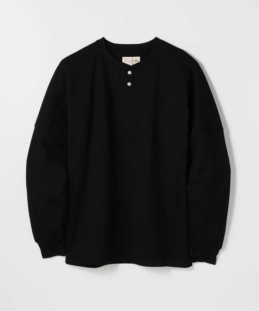 “エアフレックス”ハニカムヘンリーネック ロングスーブTシャツ