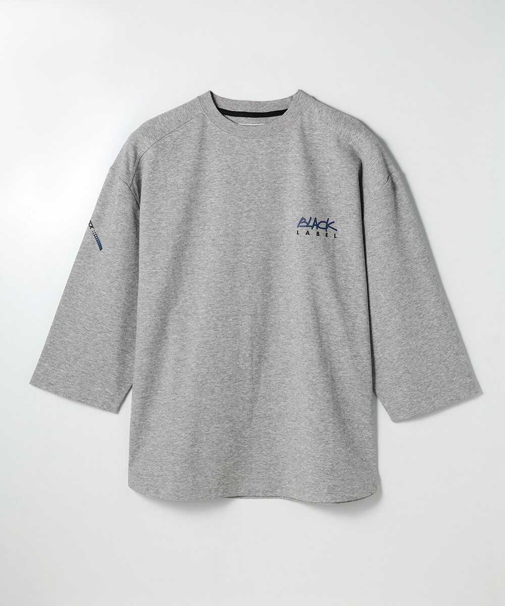 【ブラックレーベル】“ソロナ”ポンチ 7分袖Tシャツ