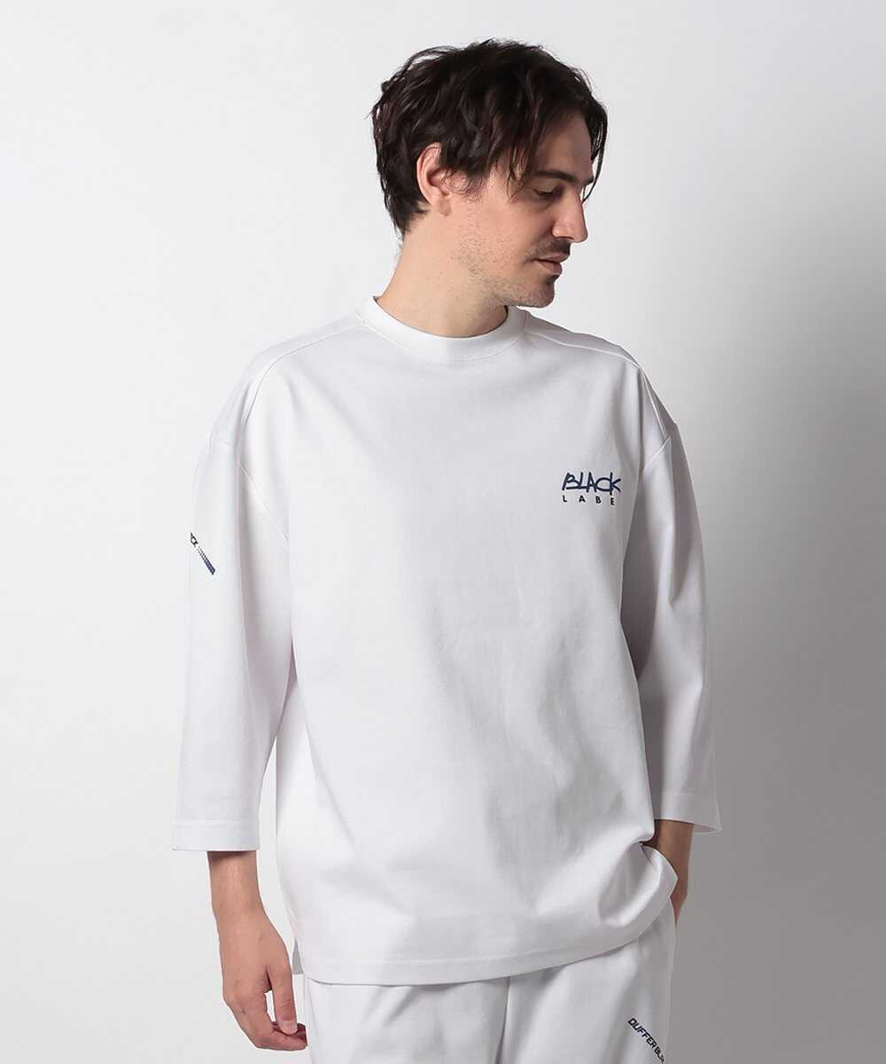 【ブラックレーベル】“ソロナ”ポンチ 7分袖Tシャツ