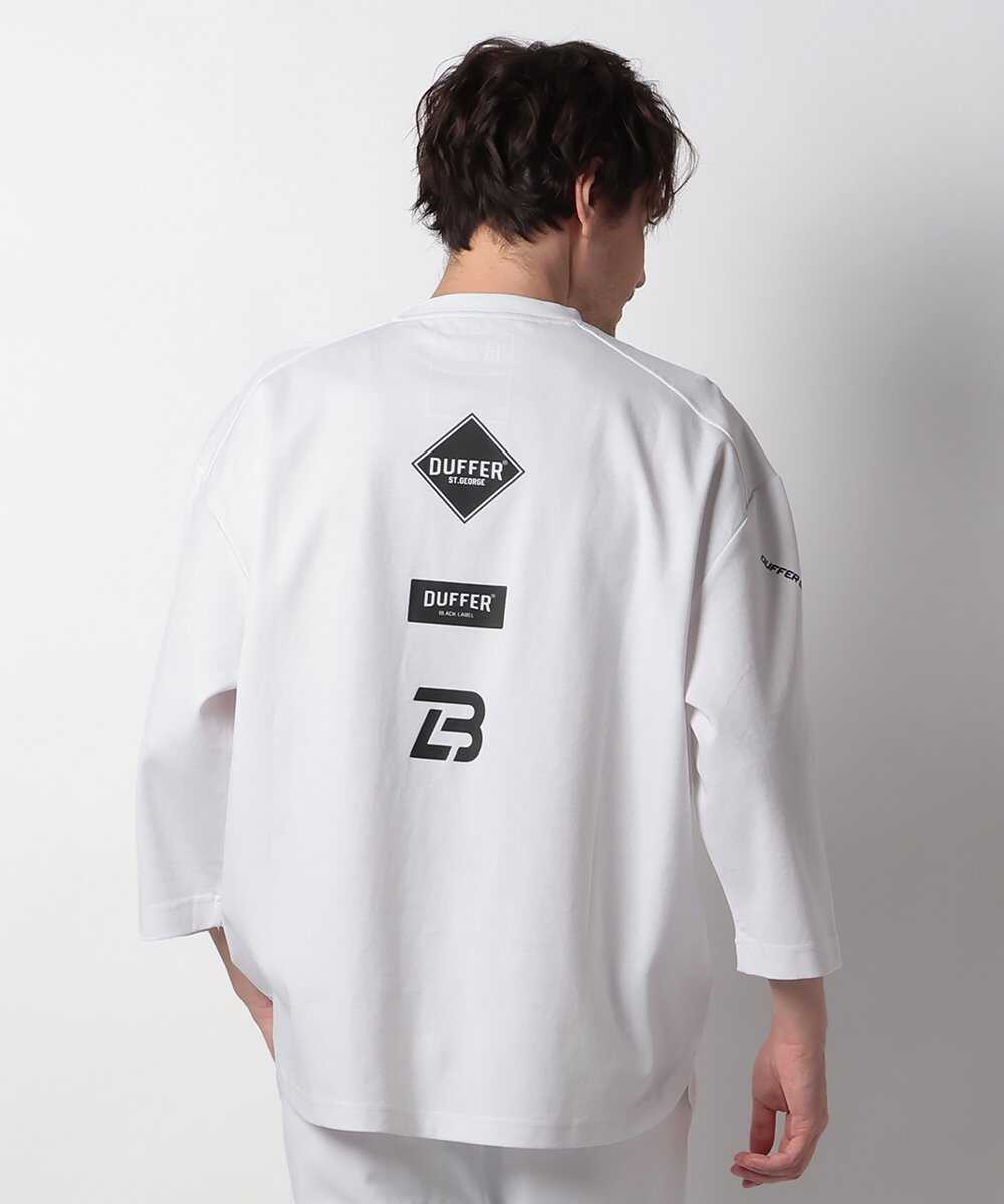 【ブラックレーベル】“ソロナ”ポンチ 7分袖Tシャツ