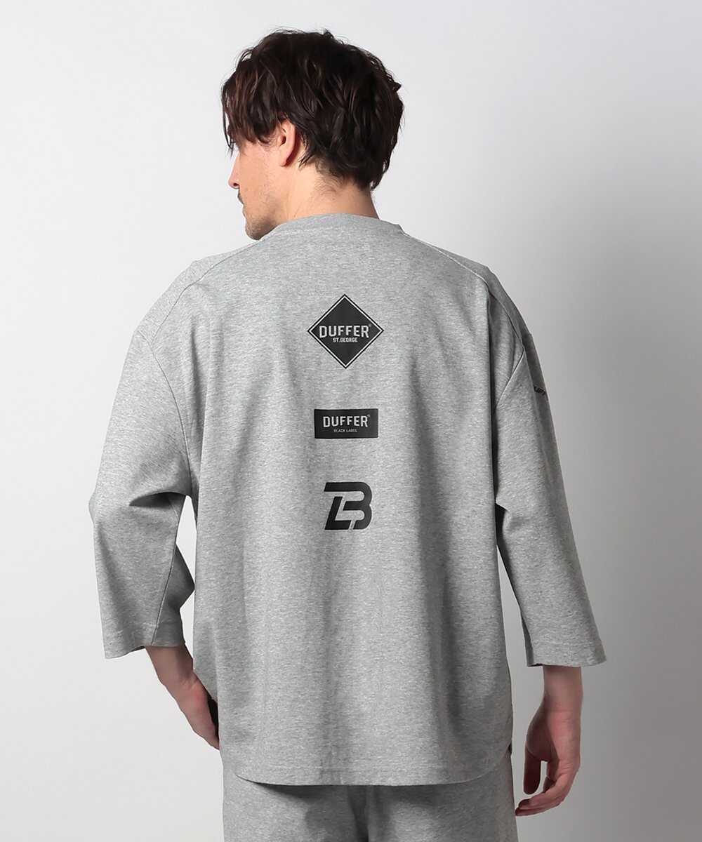 【ブラックレーベル】“ソロナ”ポンチ 7分袖Tシャツ
