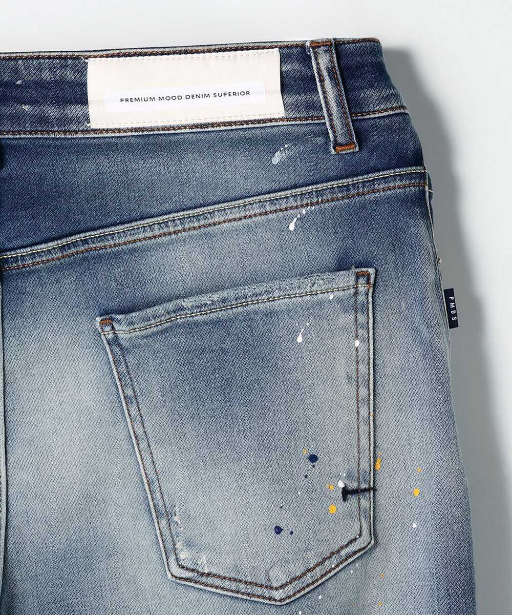ペイントダメージデニムパンツ
