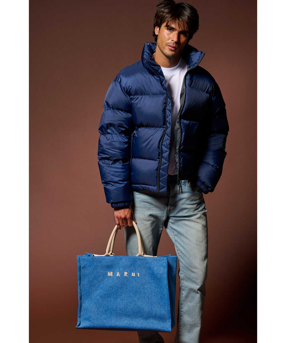 バスケットデニムバッグ ラージ