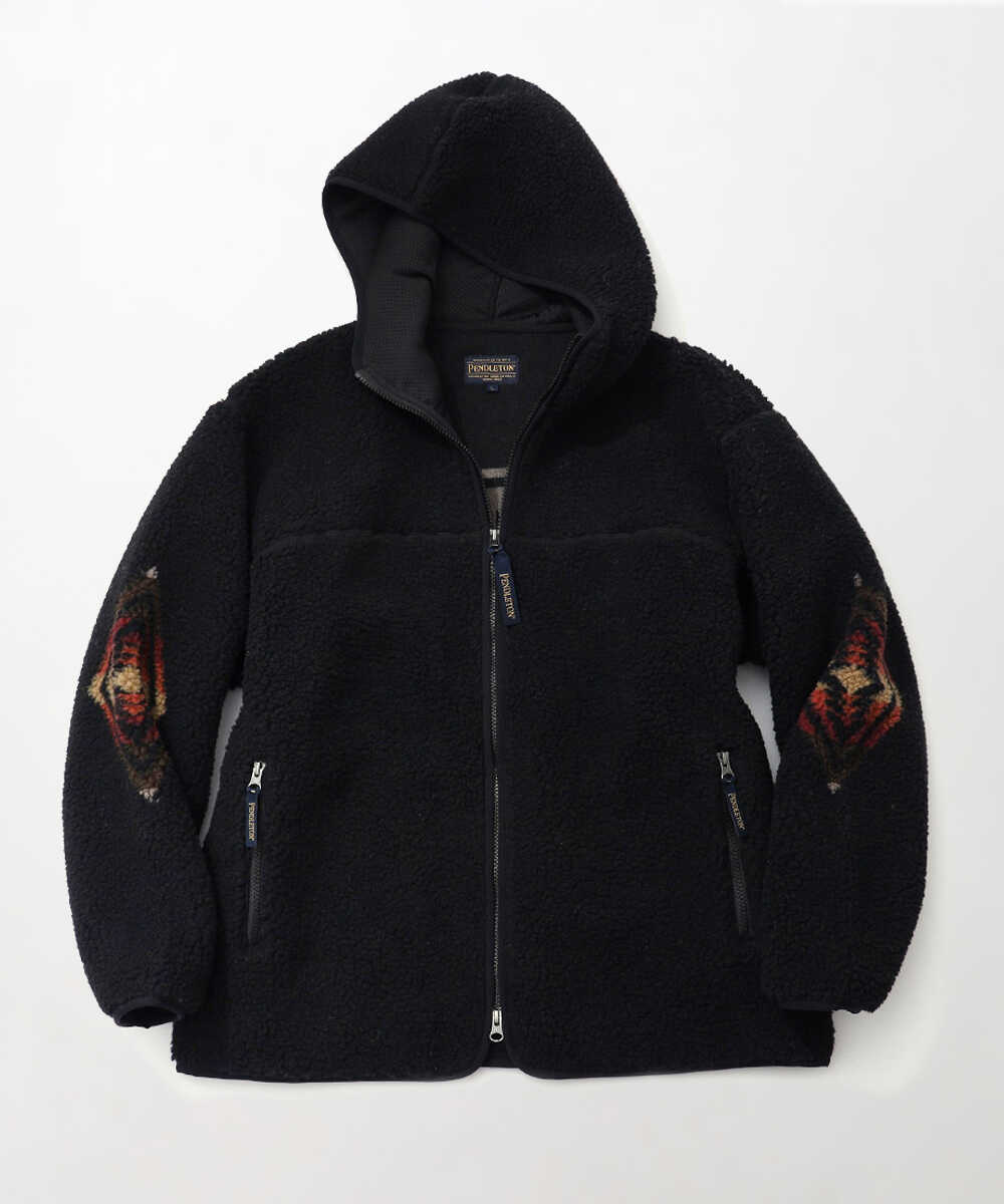 ボアフリースジップブルゾン