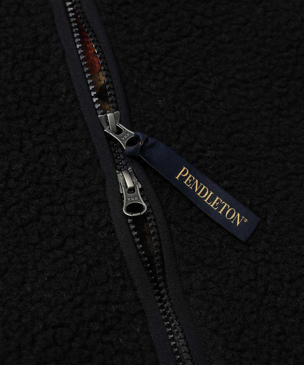 ボアフリースジップブルゾン