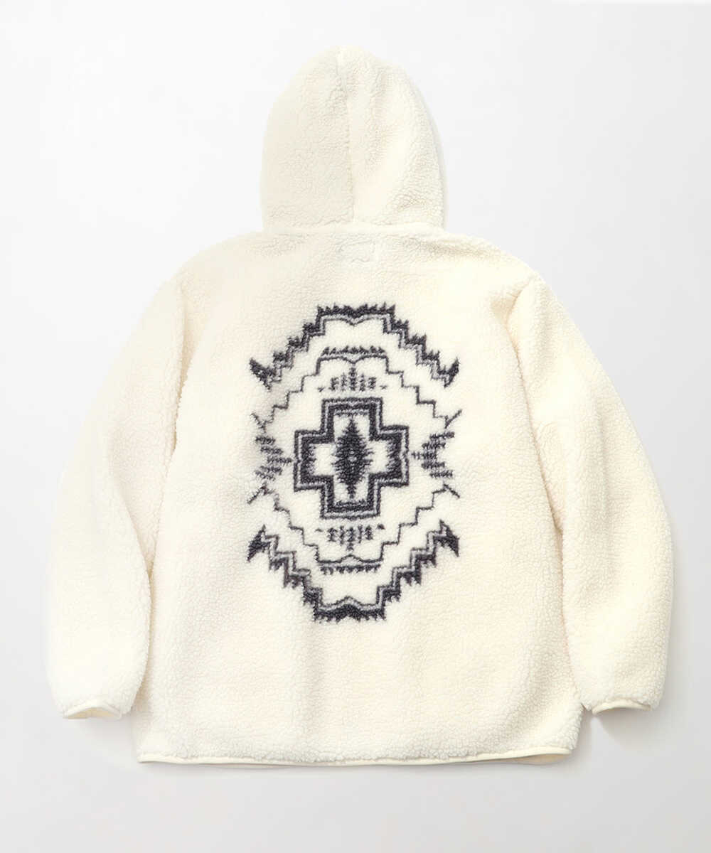 ボアフリースジップブルゾン