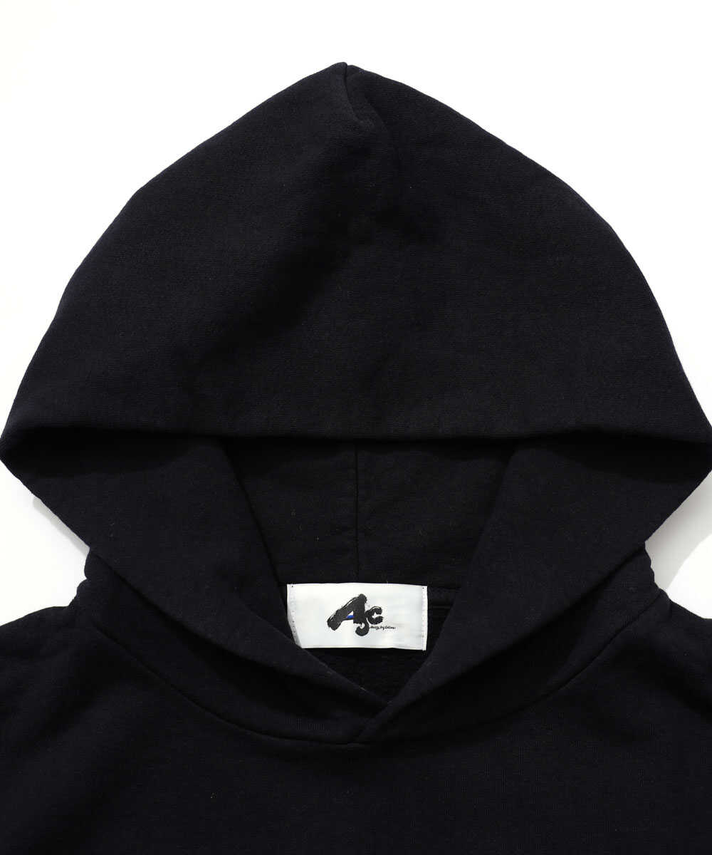 ロゴ プルオーバーパーカ