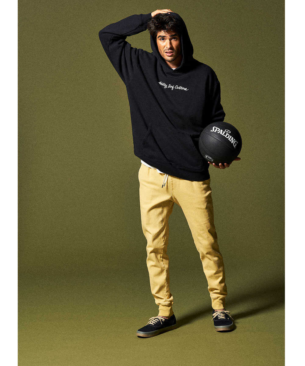 ロゴ プルオーバーパーカ