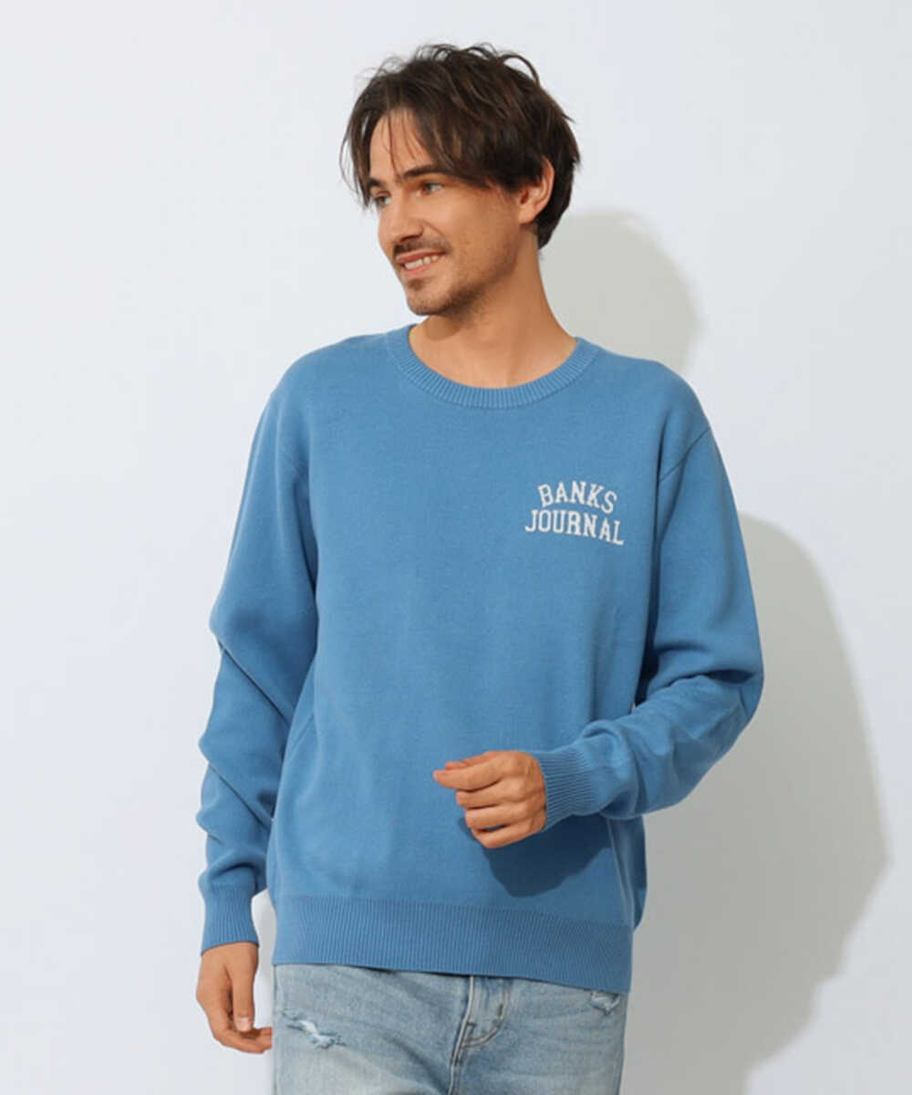 別注限定 バッグロゴ コットンニット