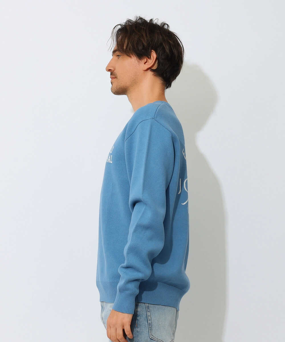 別注限定 バッグロゴ コットンニット