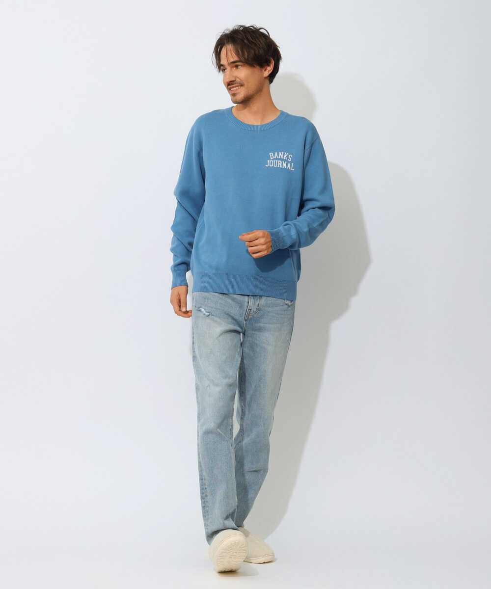 別注限定 バッグロゴ コットンニット