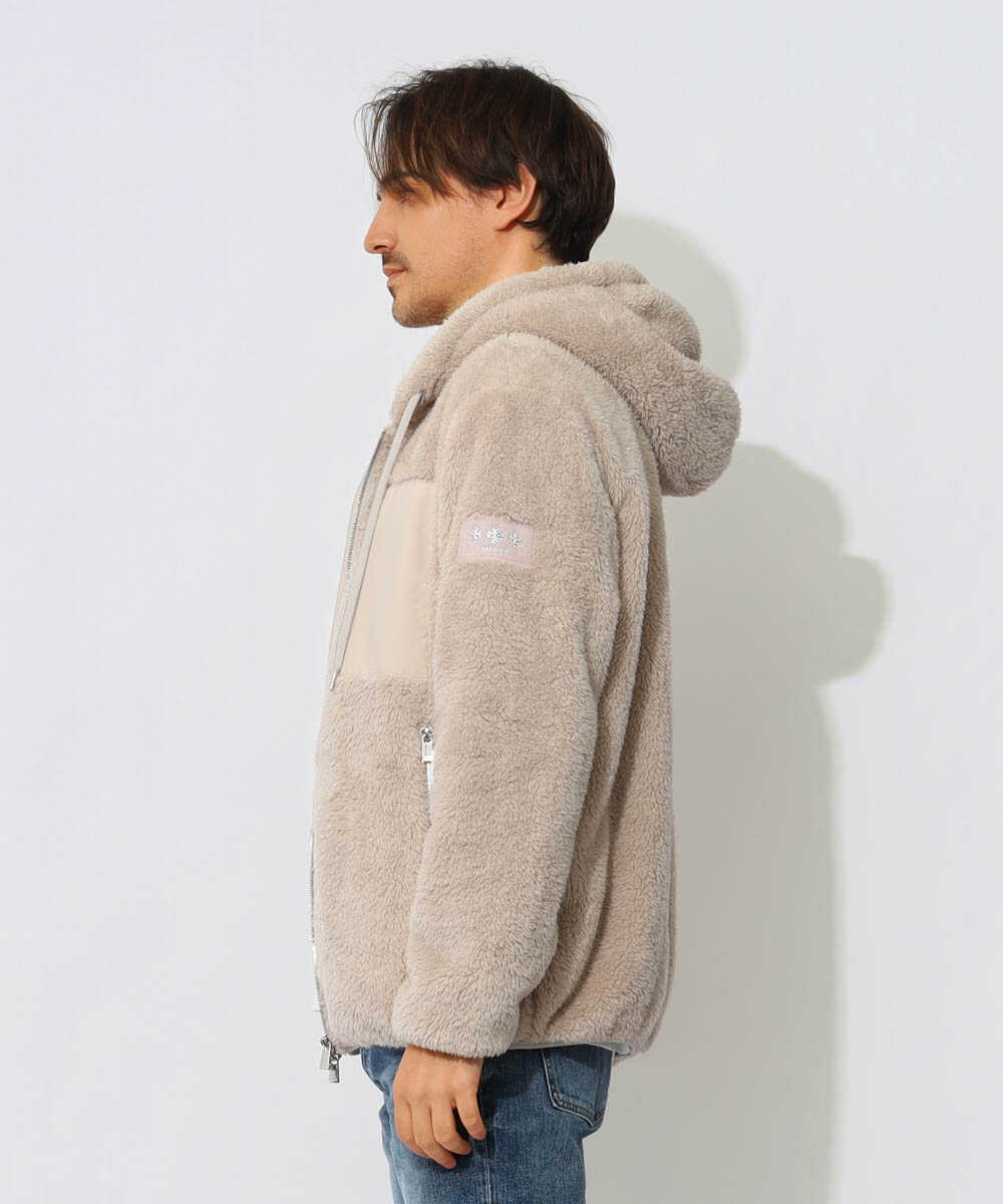MENFI/メンフィ フリースボアフーディ