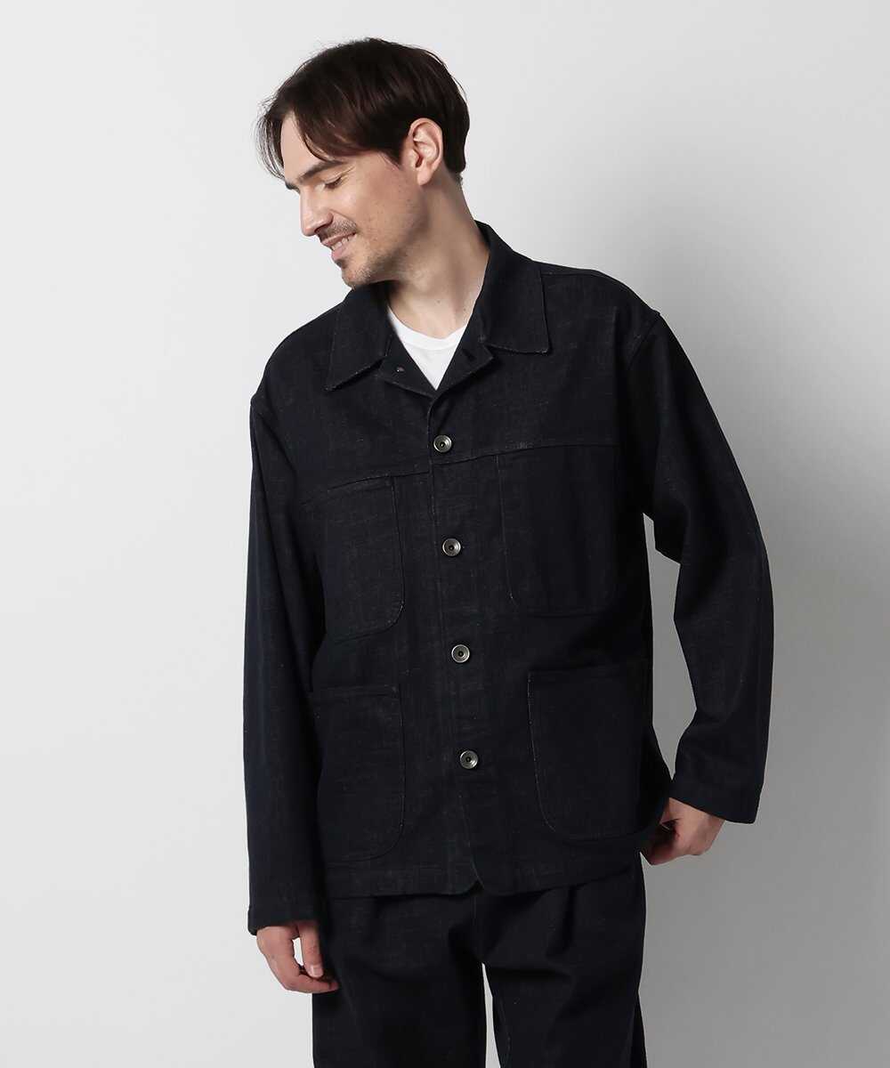 ストレッチデニムカバーオール