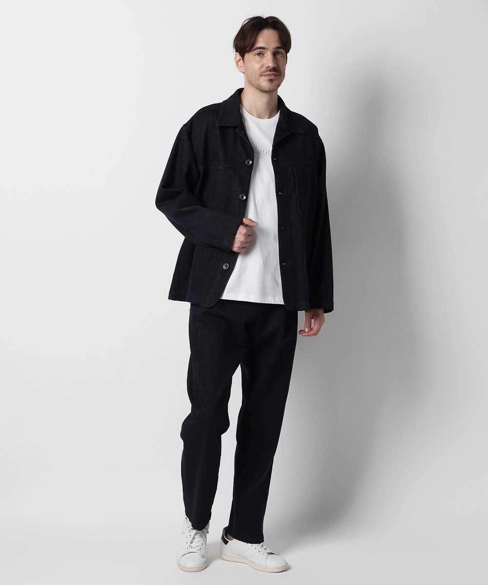 ストレッチデニムカバーオール