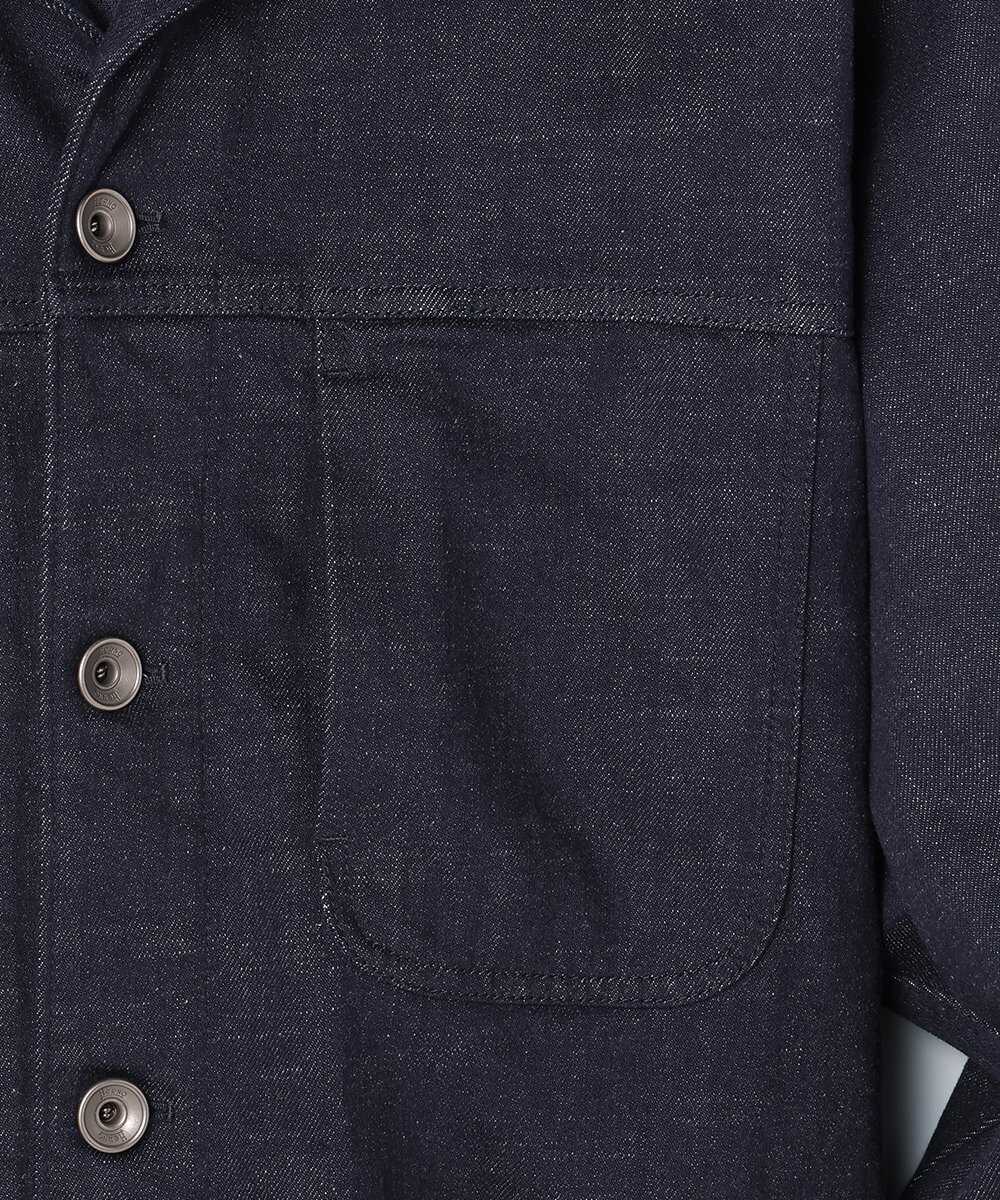 ストレッチデニムカバーオール