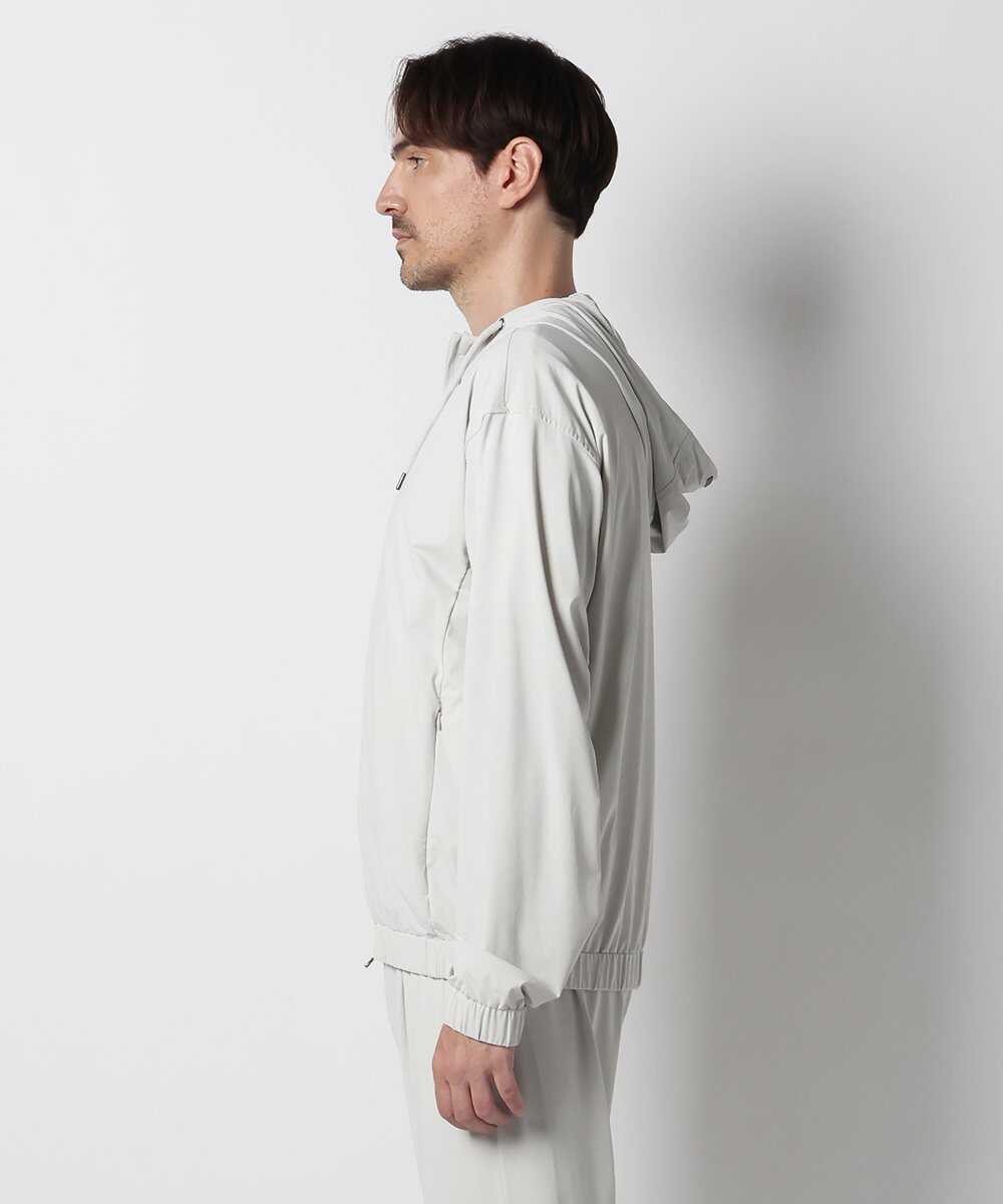 ナイロンジャージ ジップアップパーカ