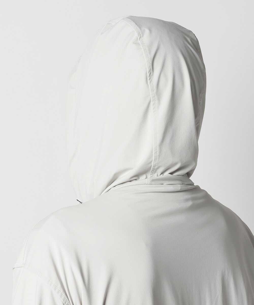 ナイロンジャージ ジップアップパーカ